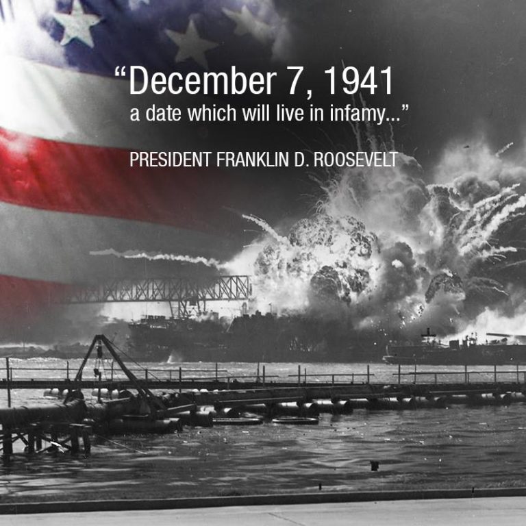 December, 7, 1941“A Day That Will Live In Infamy” Dr. Michele Burke